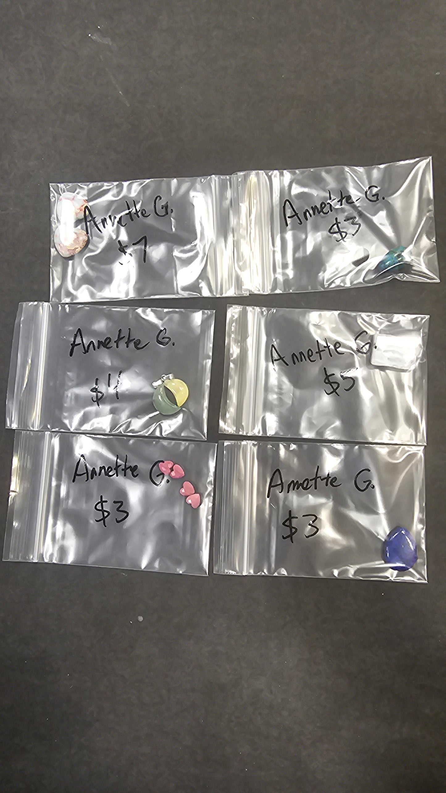 Annette G. 4/14 $25-$5=20