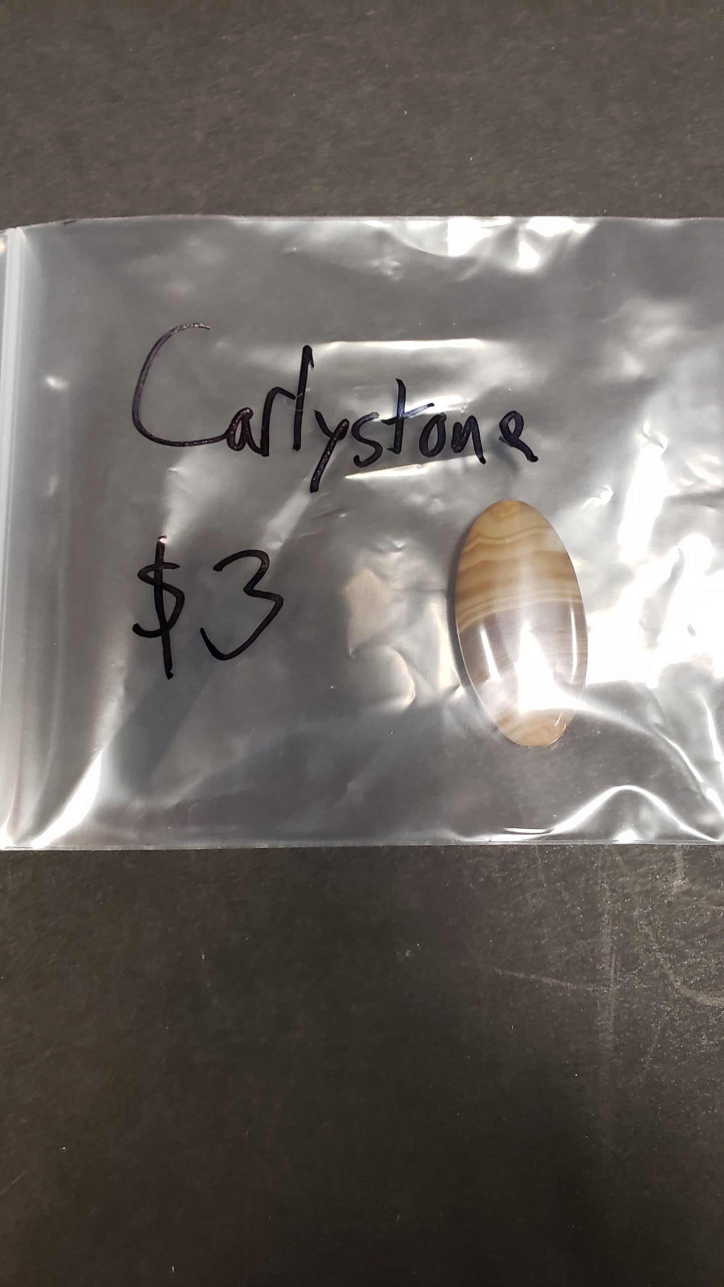 Carlystone at 3 (12/31)