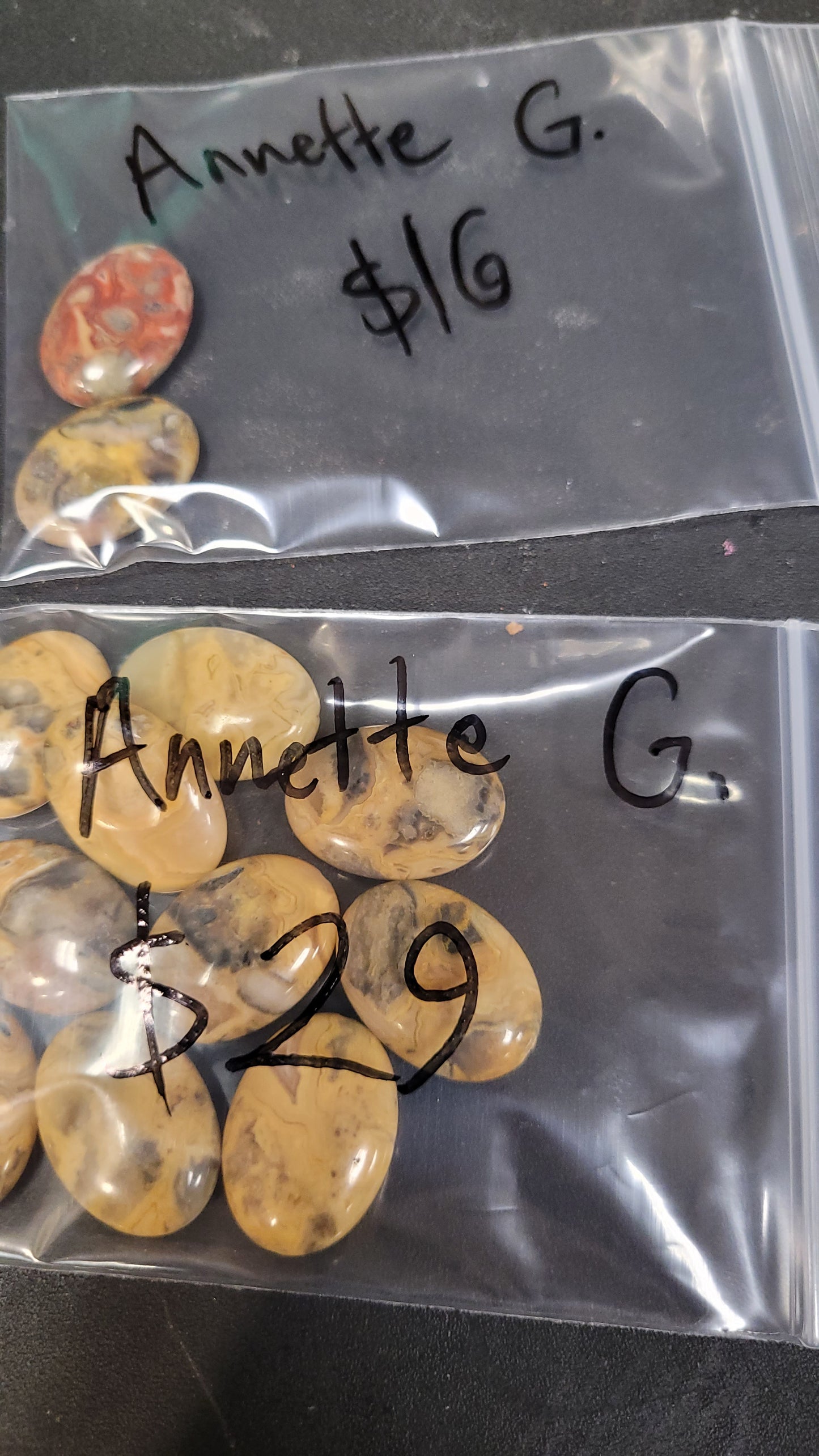 Annette 5/21 1)62 2)45 -5