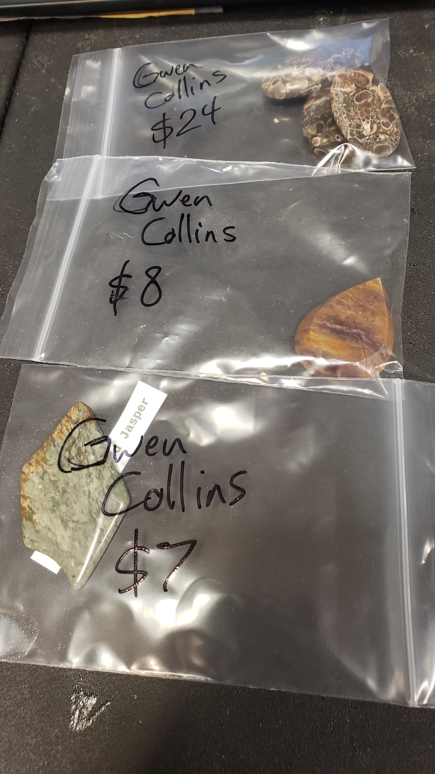 Gwen Collins 4/21 $100