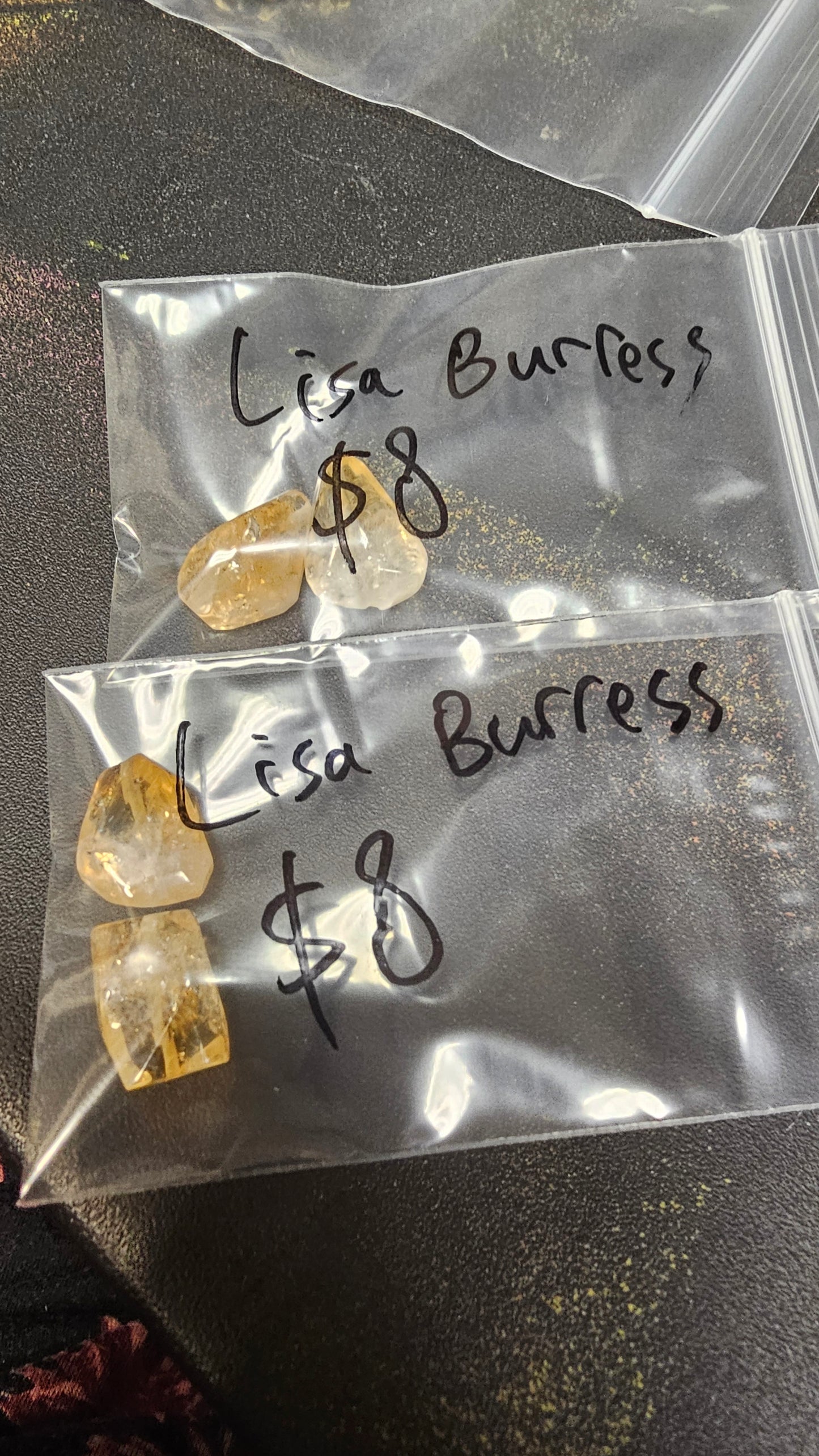 Lisa B 5/12 $119 (adding citrine $16?)
