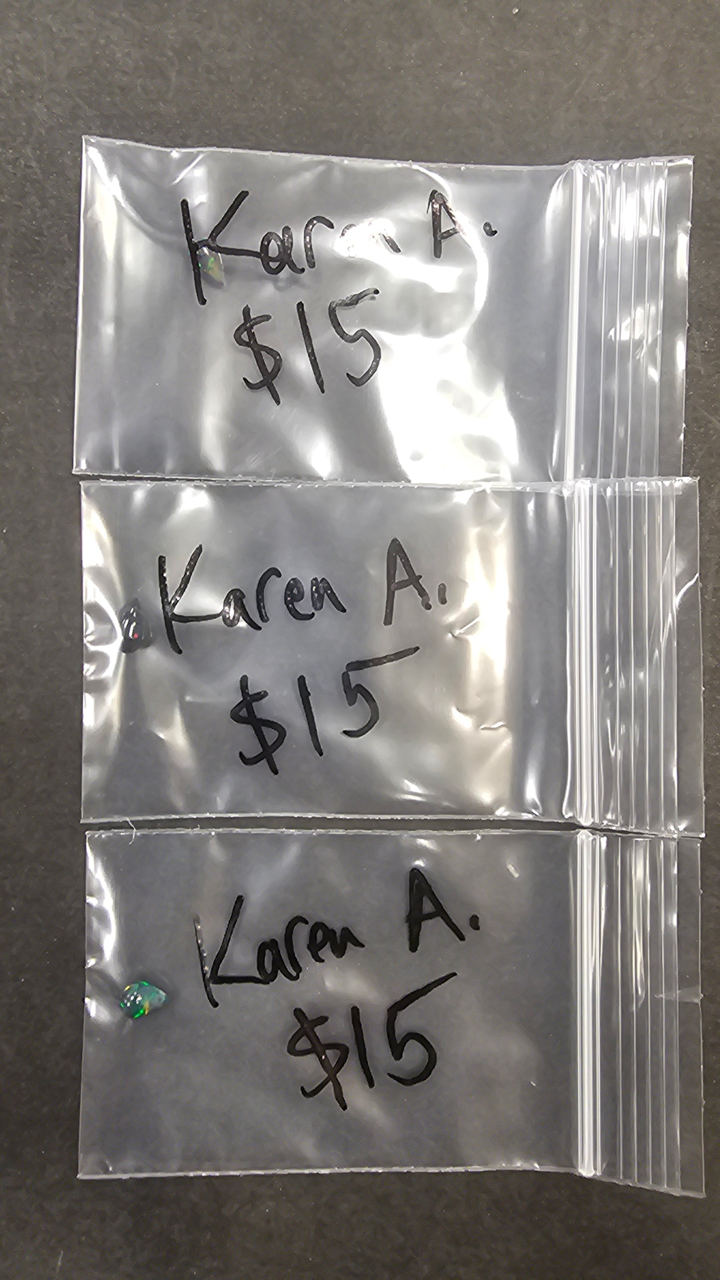 Karen A. 4/14 $45