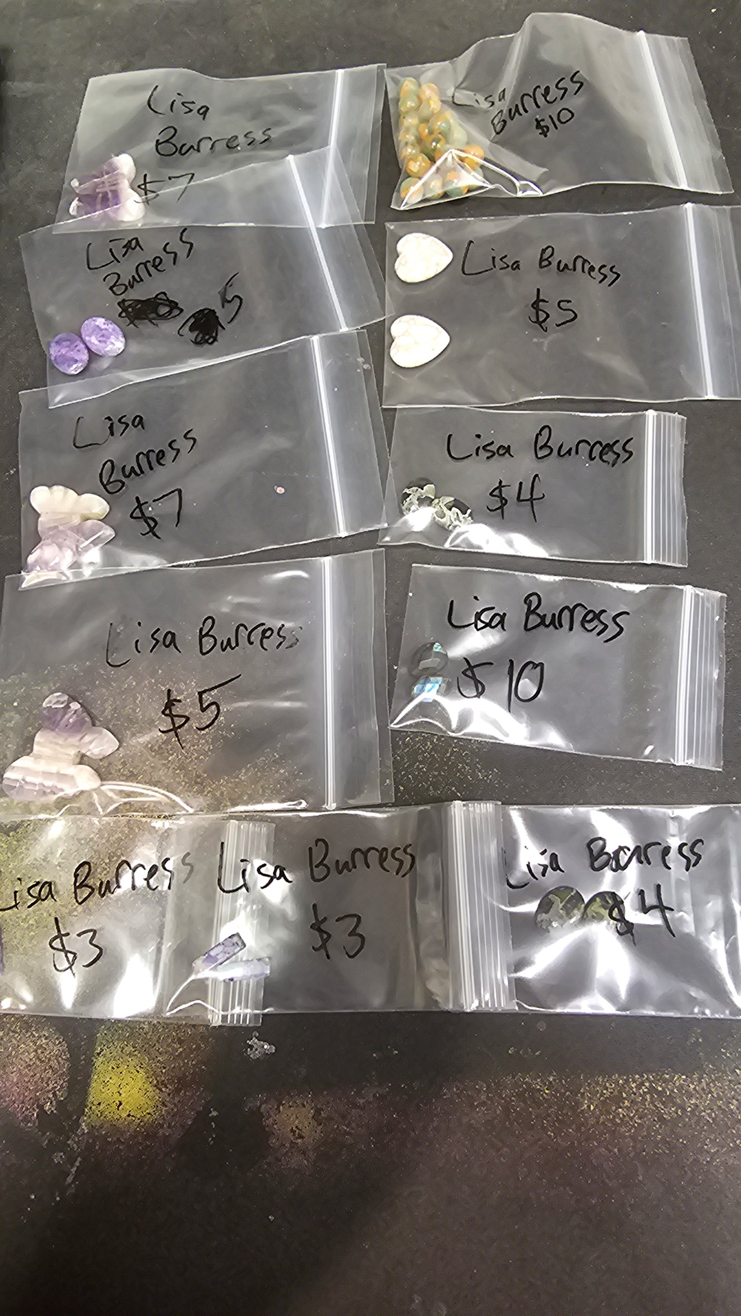 Lisa B 5/12 $119 (adding citrine $16?)
