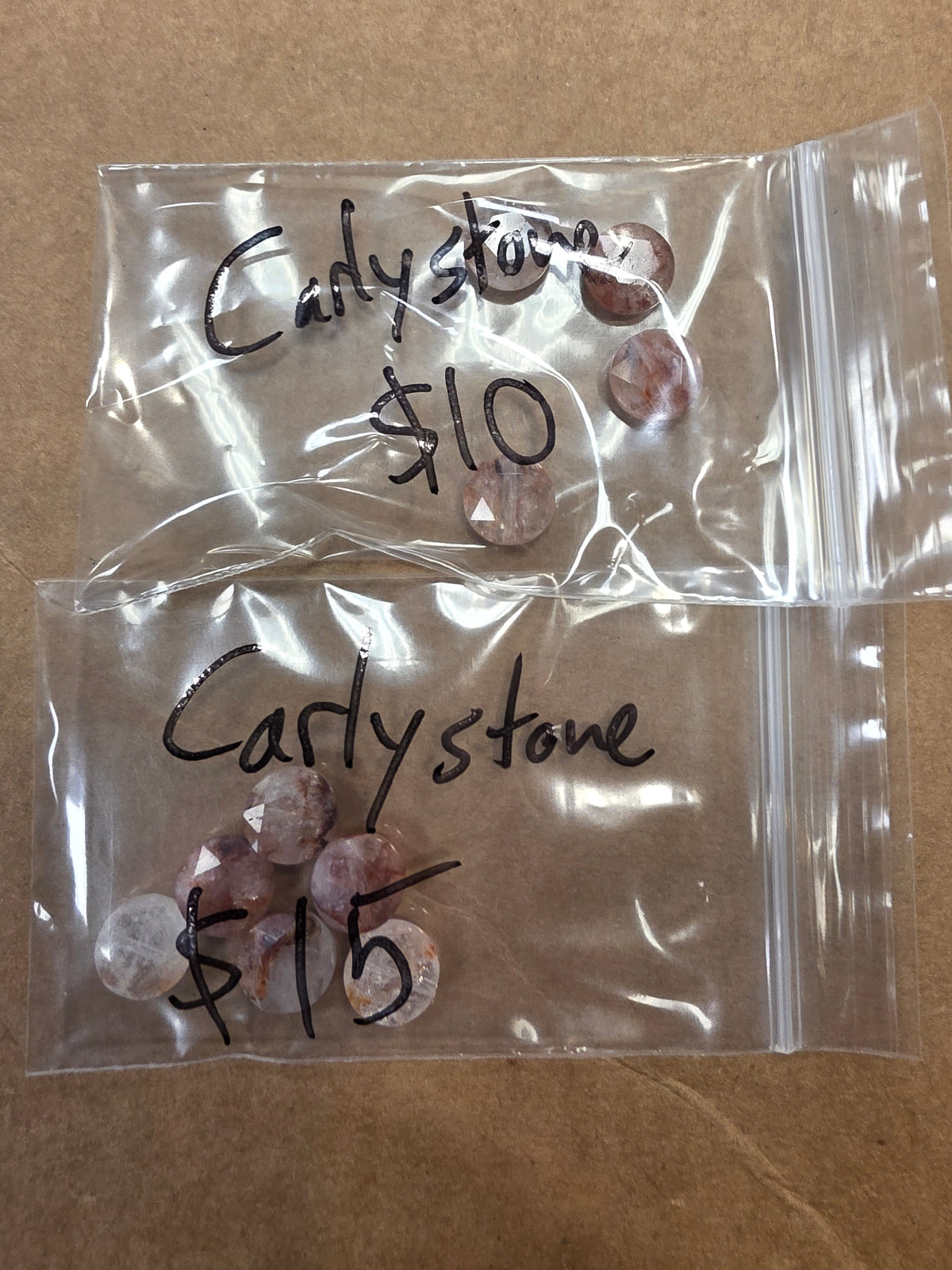 Carlystone 9/21 $25