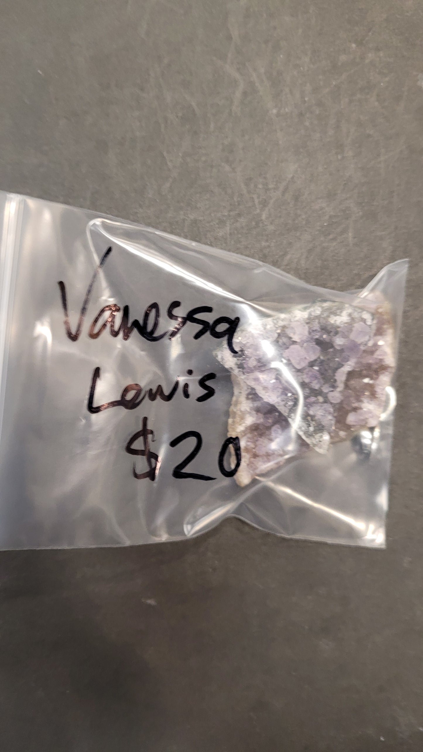 Vanessa Lewis 6/19 $20