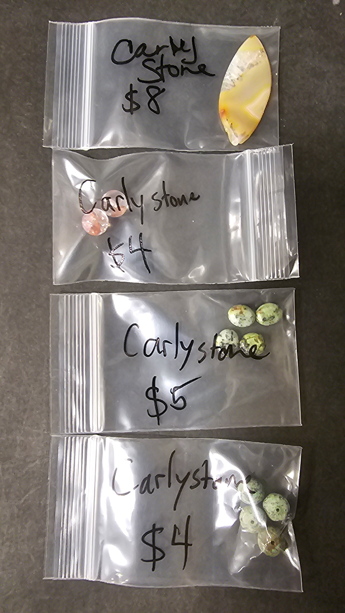 Carlystone 10/9 $21