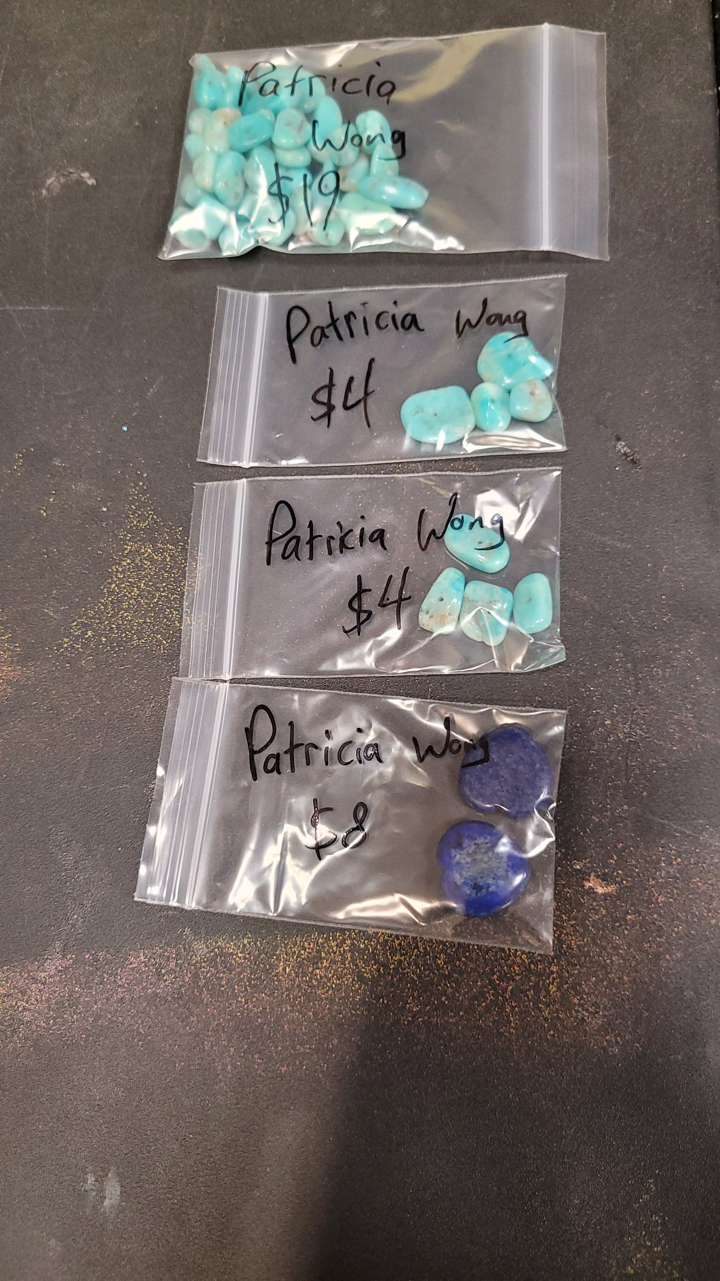 Patricia Wong 5/10 $35