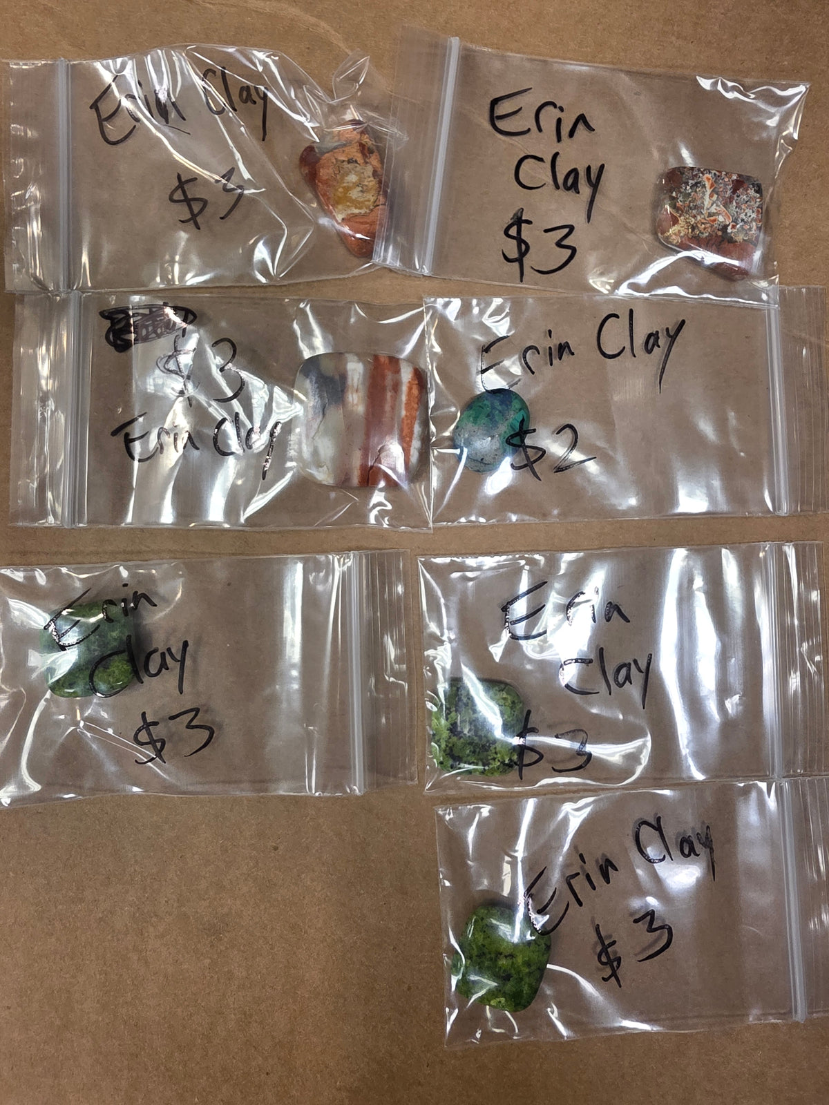 Erin Clay 9/16 $20-$5=$15
