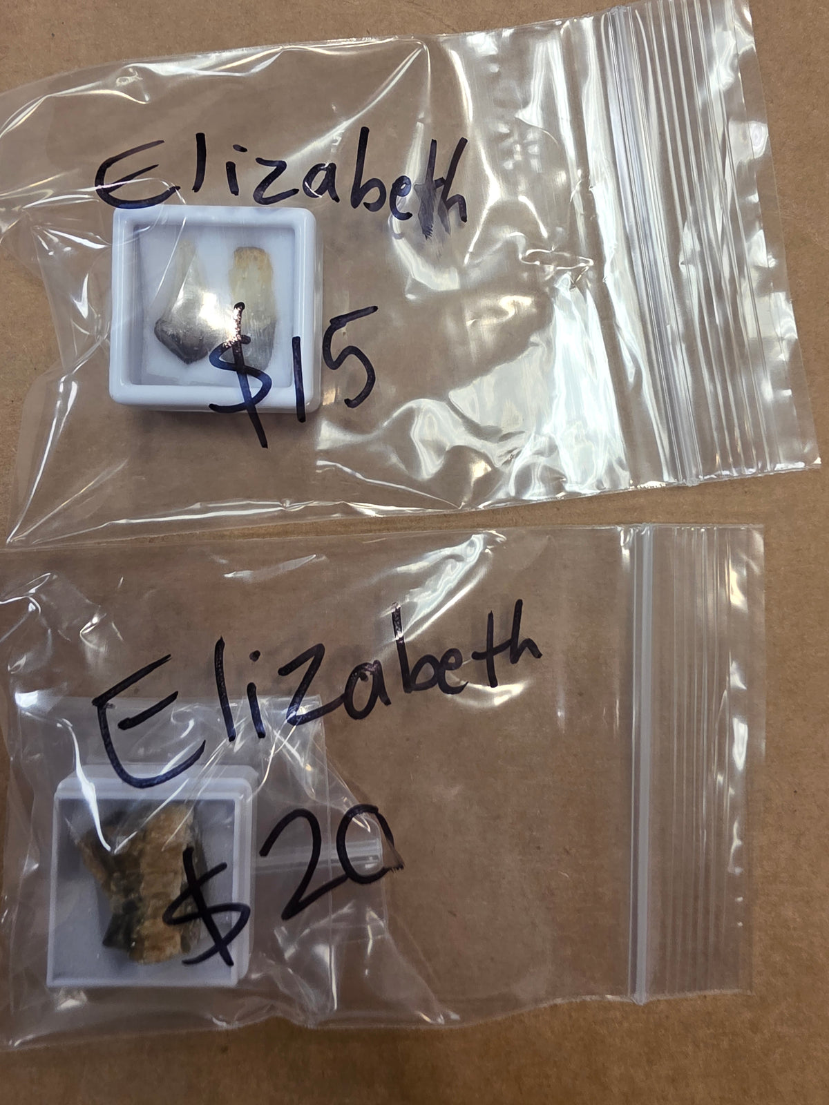 Elizabeth 9/27 $35