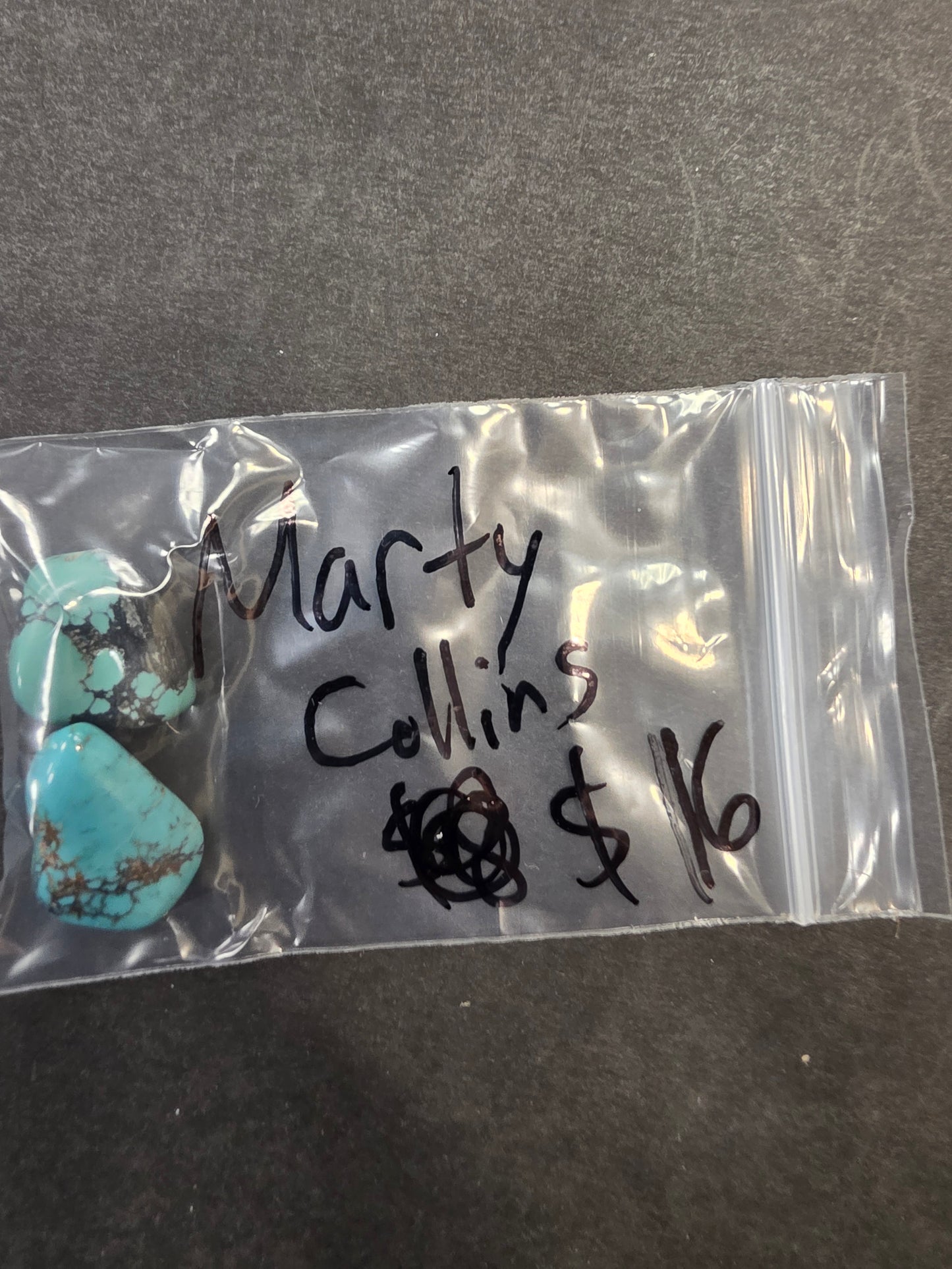 Marty Collins 8/9 $16