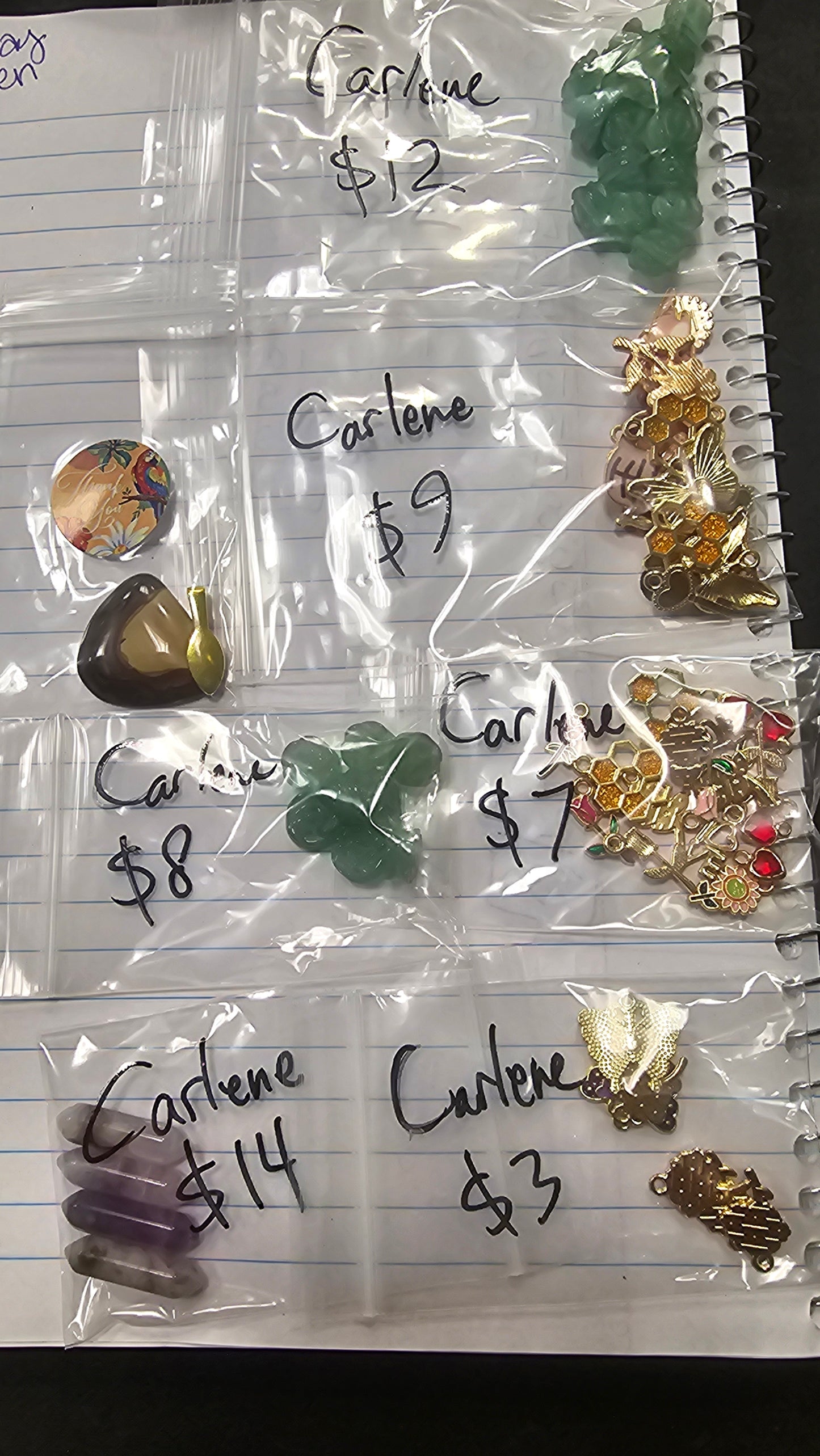 Carlene 7/28 $61