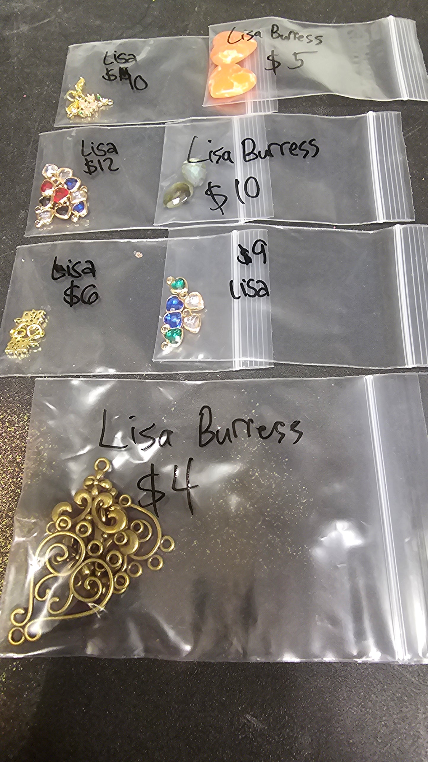 Lisa B 5/12 $119 (adding citrine $16?)