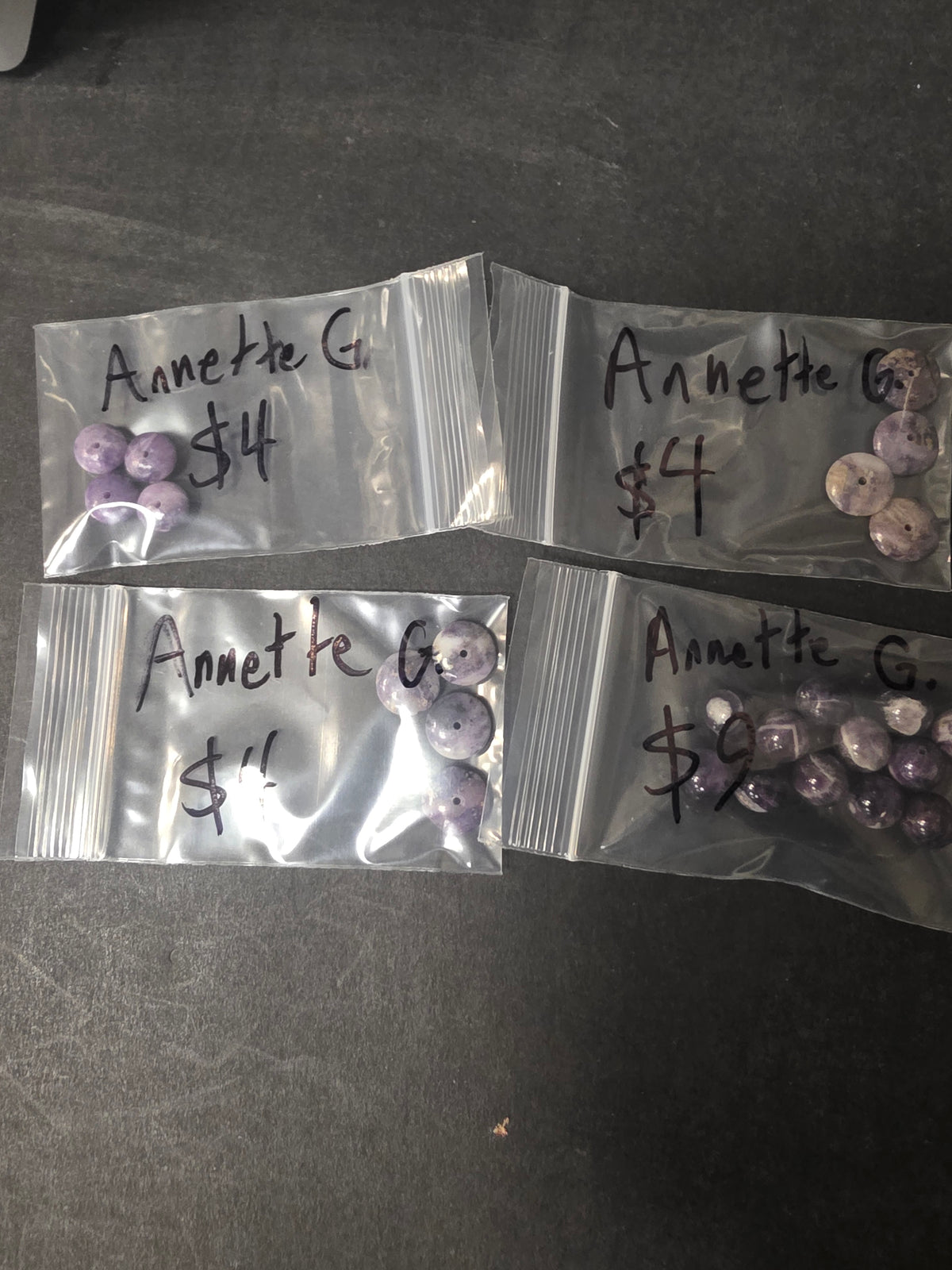 Annette 10/6 $21-$5=$16